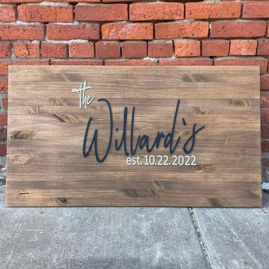 Wedding Signature Board