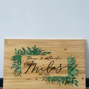 Greenery Signature Board