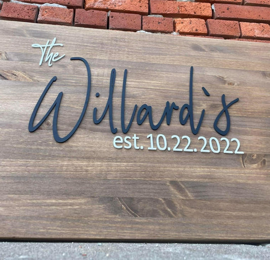 Wedding Signature Board